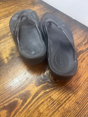 Oofos Black Flip Flips Size Women 9‎ thumbnail 6