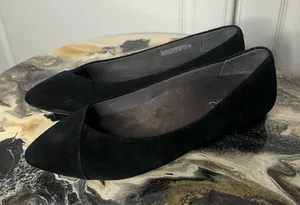 Vionic Cabello Pointed Toe Suede Flat thumbnail 1