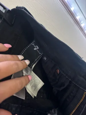 Black 7 for all mankind jeans thumbnail 4