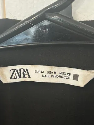Zara Black Dress with Collar thumbnail 3