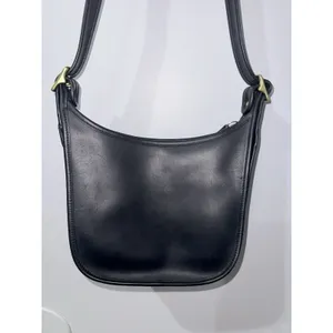 Coach Janice Legacy 9950 Crossbody Bag‎ Vintage Black Leather MINT COND V thumbnail 3