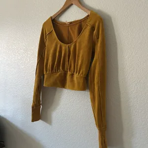 FREE PEOPLE Movement Just Lodgin’ Velour thumbnail 2