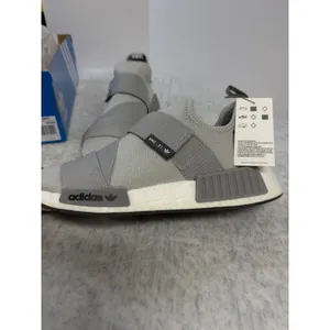 Adidas NMD_R1 W Strap‎ Grey Womens Sneakers GW9470 Size 10.5 New In Box thumbnail 2