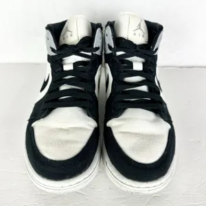 Nike Jordan 1 Mid SE Sail Light Steel Grey Size 9.5 DV0427-100 thumbnail 5