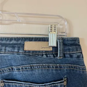 Democracy Dark Blue Straight Leg Jeans thumbnail 5