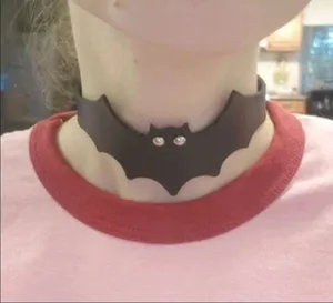 Vampire Bat Chocker Black Halloween New thumbnail 4