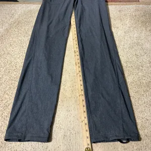 Prana Gorpcore‎ W4118TL17 Gray Heathered Hiking Granola Girl Pants Tall Inseam S thumbnail 6