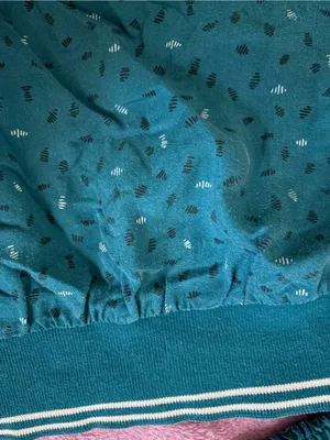 Women's Teal Maxi Skirt - Flowing Printed A-Line with Matching Shirt thumbnail 4