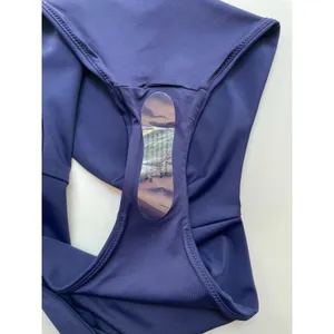 Quince Italian High-Rise Bikini Bottom Swim Deep Navy Blue Size Medium NEW thumbnail 6