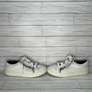 Tory‎ Burch Tory Sport Ruffle Sneakers Athleisure Chic Women White Navy Size 8 thumbnail 6