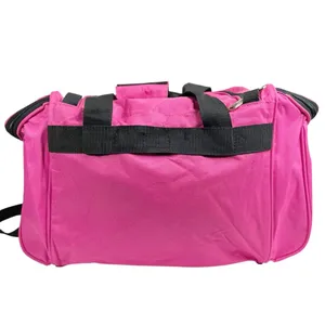 NWT Totes Isotoner Bright Pink Travel Carry On Duffle Bag Luggage thumbnail 9