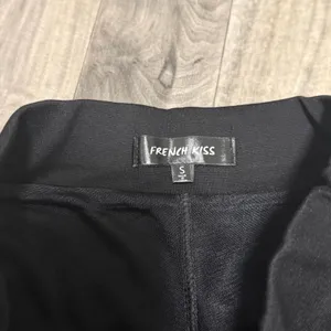 Dolls Kill French Kiss black pleated mini skirt with shorts thumbnail 5