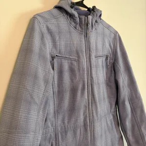 Free Country Hooded Softshell Jacket Full Zip Blue Pattern‎ Blue Medium Outdoors thumbnail 3