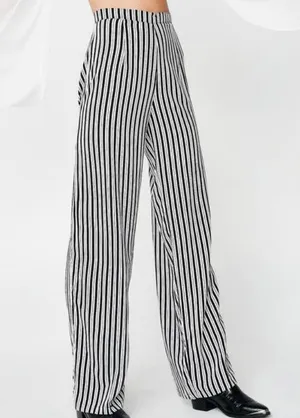 Dolls Kill Motel x Ari Striped Palazzo Pants thumbnail 1