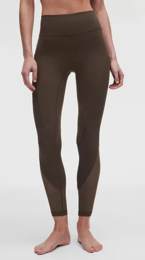 Lululemon Size 10 Nulu and Mesh No Line Studio Leggings thumbnail 1