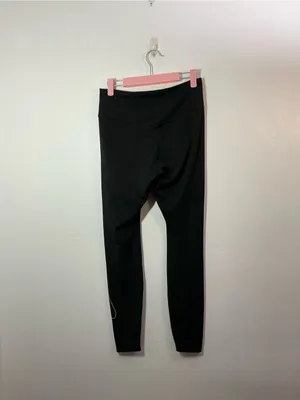 Nike Black Women's High-Waist Leggings with Subtle Swoosh Size Medium thumbnail 2