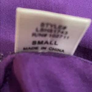 Gibson Purple silky top thumbnail 5