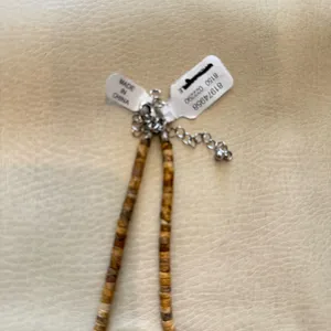 NWT Free People The Florist Choker Tan Caramel Brown thumbnail 7