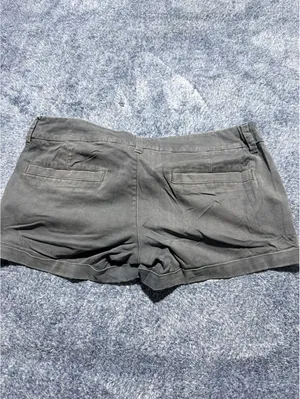American Eagle Outfitters Gray Casual Shorts Size 2 thumbnail 6