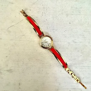 Chico’s Zoey gold tone and red Watch thumbnail 5