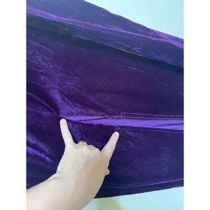 Women's Velvet Dress Jordan Gothic Evening Long Maxi 90s Whimsigoth Embroidered thumbnail 9
