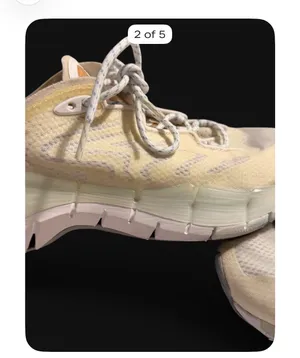 Reebok white trainers, Size US 7 thumbnail 3