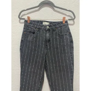 Pacsun Striped Straight Leg Mom Jeans Size 27 thumbnail 2