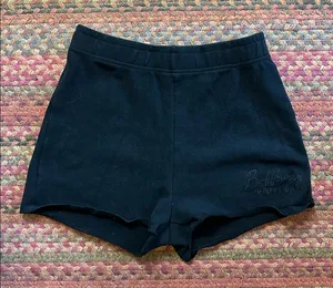 Buff Bunny Collection Black Stretch High Rise Shorts thumbnail 1