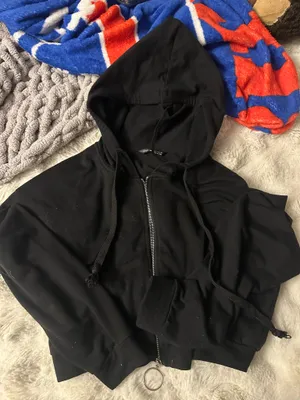 black zip up thumbnail 1