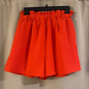 Women's Entro Orange/Red Shorts thumbnail 1