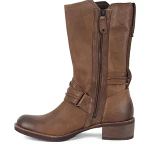 Timberland Women's Tan Leather Heeled Boots thumbnail 2