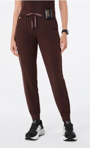 Figs Mid-Rise Jogger Scrubs- Espresso thumbnail 1