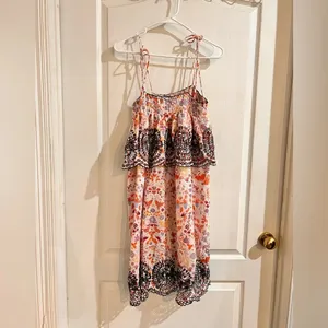 Anthropologie Samsa Embroidered Sundress by Antik Batik thumbnail 2