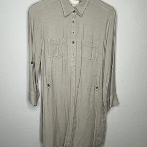 Life In‎ Progress Shirt Dress Tan thumbnail 9