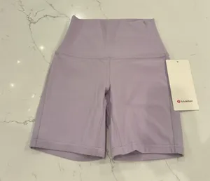 Lululemon align shorts size 2 purple lilac ether 6” inseam nwt thumbnail 1