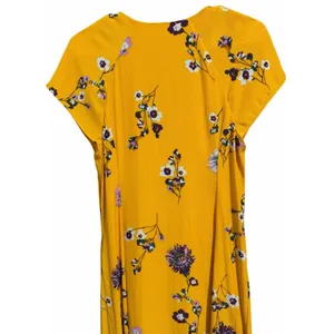 Free‎ People Lost In You Floral Midi Dress Yellow Women's Size Small thumbnail 4