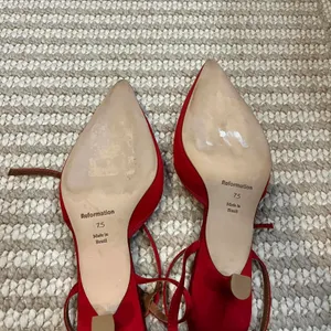 Reformation Wade 50MM Satin Kitten Heels thumbnail 6