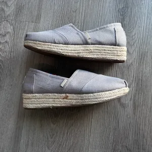 Bobs from Skechers Women's Taupe Espadrille Wedge Slip On Shoes Size 8.5 thumbnail 2