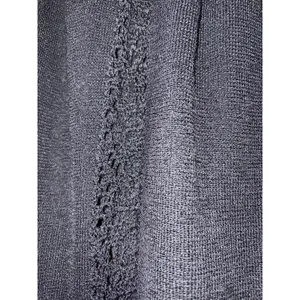 Double D Ranch Black Embroidered Floral Maxi Skirt Lace Hem size Medium thumbnail 5