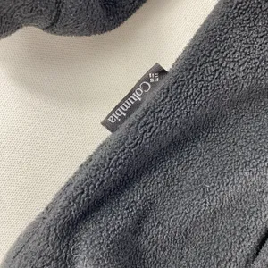 Columbia Jacket Women's Large Black Full Zip Fleece Zip Pockets Core Interchange thumbnail 4