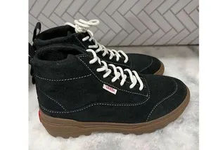 Women's Vans Colfax Boot MTE-1 Leather Shoes in Black, Size 5 thumbnail 1