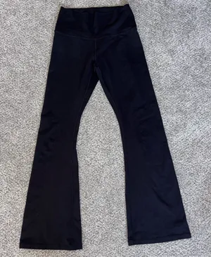 Aerie Black Flared Leggings thumbnail 1