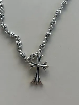 Cross Vintage Style look Silver tone New thumbnail 3