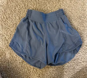 Hotty Hot Lululemon Shorts High-Rise Lined 4" 2 blue thumbnail 1