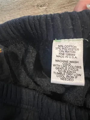 Aviator nation Black Sweatpants with Colorful Gradient Lightning Detail thumbnail 11