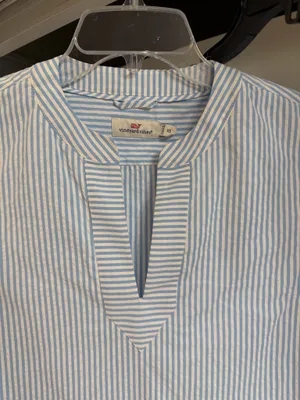 Vineyard vine striped 3/4 sleeve shirt thumbnail 2
