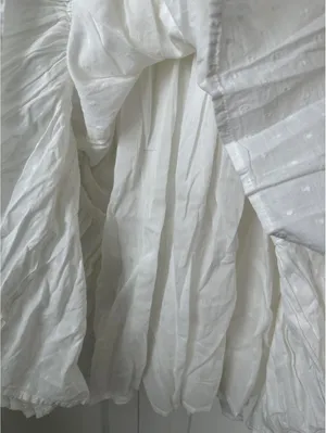 Cleobella Ashlyn Midi Dress NWT Ivory XS thumbnail 7