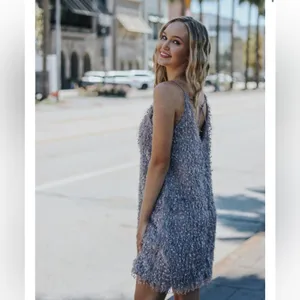 She + Sky Purple Dress thumbnail 2