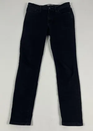 Madewell Roadtripper Skinny Jeans Womens 28 Black‎ Mid Rise Stretch Denim thumbnail 1