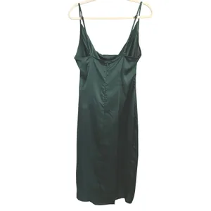 PrettyLittleThing Emerald Green Bohemian Slip Cocktail Bohemian Party Dress,‎ 10 thumbnail 6